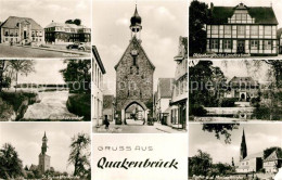 73316535 Quakenbrueck Rathaus Oldenburgische Landesbank Sylvesterkirche Hohe Pfo - Quakenbrueck