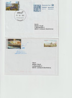 Nine Private Post Covers From Germany. Postal Weight 0,06 Kg. Please Read Sales Conditions Under Image Of Lot (008-69) - Posta Privata & Locale