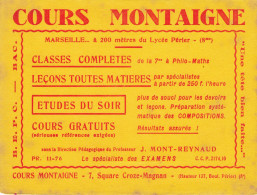 BUVARD & BLOTTER - Cours Montaigne - 7, Square Croze Magnan MARSEILLE - 200 Mètres Du Lycée Périer - Andere & Zonder Classificatie