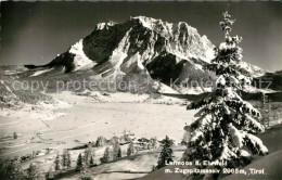 73316432 Zugspitze Panorama Lermoos Ehrwald Winteraufnahme Zugspitze - Garmisch-Partenkirchen