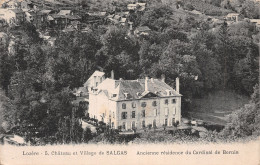 48-SALGAS CHATEAU ET VILLAGE-N°LP5124-D/0193 - Autres & Non Classés