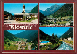 73316365 Kloesterle Vorarlberg Ortsmotiv Mit Kirche Partie Am Fluss Gesamtansich - Altri & Non Classificati