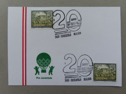 Österreich Pro Juventute - Mit Sonderstempel 15. 11. 1991 Pinkafeld, 20 Jahre BSV Pinkafeld (Nr.1379) - Sonstige & Ohne Zuordnung