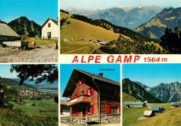 73316364 Beschling Alpe Gamp Berghaus Alpenpanorama Beschling - Andere & Zonder Classificatie