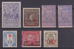 Belge Non Classé Neufs Avec Charnières * - Unused Stamps