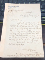 Soth Vietnam Letter-sent Mr Ngo Dinh Nhu -year-/1953 No-gui Ong- 1 Pcs Paper Very Rare - Historical Documents