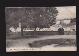 CPA - 53 - Mayenne - Vue Prise De La Terrasse Du Château - Animée - Circulée En 1915 - Mayenne