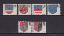 CZECHOSLOVAKIA  - 1969 Regional Capitals Set Never Hinged Mint - Unused Stamps