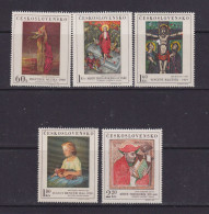 CZECHOSLOVAKIA  - 1969 Art Set Never Hinged Mint - Nuovi