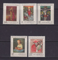 CZECHOSLOVAKIA  - 1969 Art Set Never Hinged Mint - Unused Stamps
