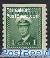 Canada 1942 1c Coil Perf. 9.5, Stamp Out Of Set, Mint NH - Ungebraucht