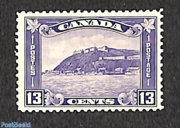 Canada 1932 Quebec Citadel 1v, Unused (hinged), Art - Castles & Fortifications - Nuovi