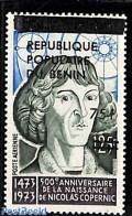 Benin 1985 Overprint 75f On 125f, Mint NH, Science - Astronomy - Neufs