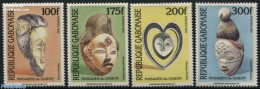 Gabon 1992 Masks 4v, Mint NH, Various - Folklore - Unused Stamps