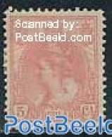 Netherlands 1899 5c, Rosared, Stamp Out Of Set, Mint NH - Nuevos