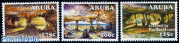 Aruba 2009 Caves 3v, Mint NH, History - Geology - Autres & Non Classés