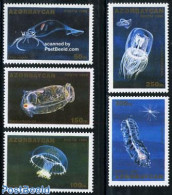 Azerbaijan 1995 Marine Life 5v, Mint NH, Nature - Shells & Crustaceans - Mundo Aquatico