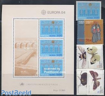 Azores 1984 Yearset 1984 (7v+1s/s), Mint NH, Various - Yearsets (by Country) - Non Classés