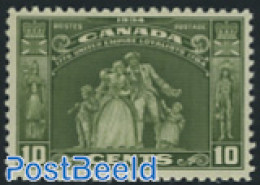 Canada 1934 United Empire Loyalists 1v, Unused (hinged) - Nuevos