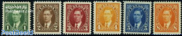 Canada 1937 Definitives 6v, Unused (hinged) - Nuovi