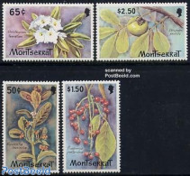 Montserrat 1982 Flowers 4v, Mint NH, Nature - Flowers & Plants - Autres & Non Classés