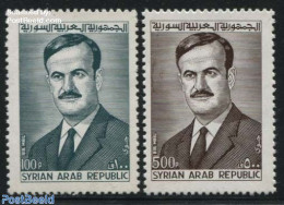 Syria 1972 Assad 2v, Mint NH - Syrien
