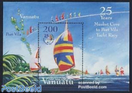 Vanuatu 2004 Musket Cove Race S/s, Mint NH, Sport - Transport - Various - Sailing - Ships And Boats - Joint Issues - M.. - Vela