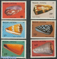 Wallis & Futuna 1983 Shells 6v, Mint NH, Nature - Shells & Crustaceans - Marine Life