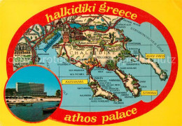 73314628 Halkidiki Chalkidiki Athos Palace Hotel Lageplan Halkidiki Chalkidiki - Grèce