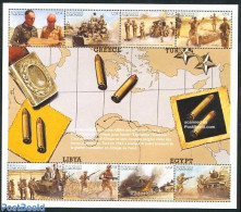 Gabon 1996 End Of W.W. II 8v M/s, Mint NH, History - Militarism - World War II - Unused Stamps