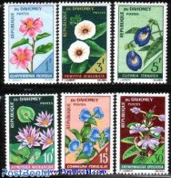 Dahomey 1967 Flowers 6v, Mint NH, Nature - Flowers & Plants - Autres & Non Classés