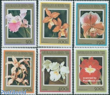 Benin 1999 Orchids 6v, Mint NH, Nature - Flowers & Plants - Orchids - Nuevos