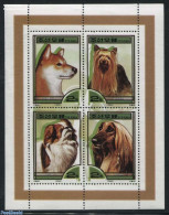 Korea, North 2000 Dogs 4v M/s, Mint NH, Nature - Dogs - Korea (Noord)