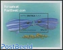 Eritrea 2000 Red Sea Fish S/s, Larabicus Quadrilineatus, Mint NH, Nature - Fish - Pesci