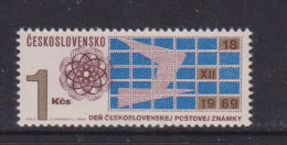 CZECHOSLOVAKIA  - 1969 Stamp Day 1k Never Hinged Mint - Unused Stamps