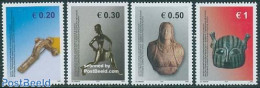 Kosovo 2005 Archaeology 4v, Mint NH, History - Archaeology - Art - Ceramics - Archéologie