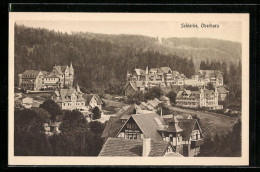 AK Schierke / Harz, Ortspartie Aus Der Vogelschau  - Schierke