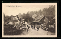 AK Schierke / Harz, Dorfstrasse  - Schierke