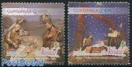 Guatemala 2011 Christmas 2v, Mint NH, Religion - Christmas - Christmas