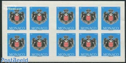 Monaco 2012 Definitive Foil Booklet, Mint NH, History - Unused Stamps