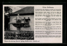 AK Brandenburg / Havel, General Fritze Bollmann Denkmal Und Gedicht  - Brandenburg