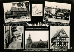 73313836 Svendborg Wiggers Haus Hulgade Kirche Museum Fachwerkhaus Hafen Svendbo - Dänemark