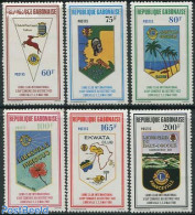 Gabon 1981 Lions Club Libreville 6v, Mint NH, Various - Lions Club - Nuevos