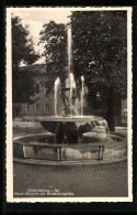 AK Crimmitschau / Sa., Neuer Brunnen Am Hindenburgplatz  - Crimmitschau