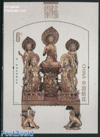 China People’s Republic 2013 Buddhist Statues S/s, Mint NH, Religion - Religion - Art - Sculpture - Neufs