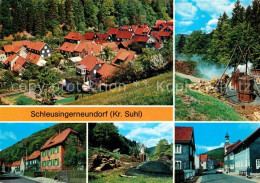 73313759 Schleusingerneundorf Koehlerei Hauptstrasse Rathaus Schleusingerneundor - Autres & Non Classés