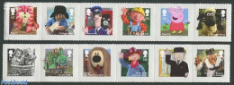 Great Britain 2014 Classic Children Television 12v S-a, Mint NH, Performance Art - Transport - Radio And Television - .. - Unused Stamps