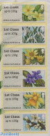 Great Britain 2014 Post & Go, Spring Blooms 6v S-a, Mint NH, Nature - Flowers & Plants - Nuevos