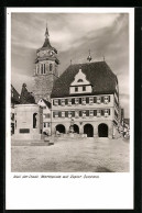 AK Weil Der Stadt, Marktplatz Mit Kepler-Denkmal  - Weil Der Stadt