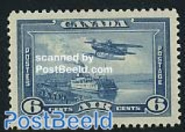 Canada 1938 Airmail Definitive 1v, Unused (hinged), Transport - Aircraft & Aviation - Ships And Boats - Unused Stamps